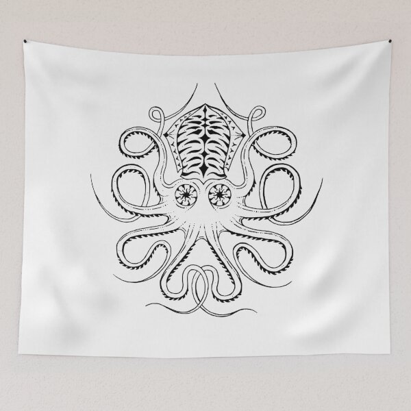 Item preview, Kraken (Black line) designed and sold by Solistine-.