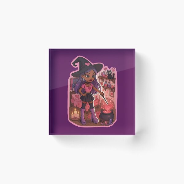 Item preview, Glam Bratz Witch – Love Spell Night designed and sold by WitchPrint.