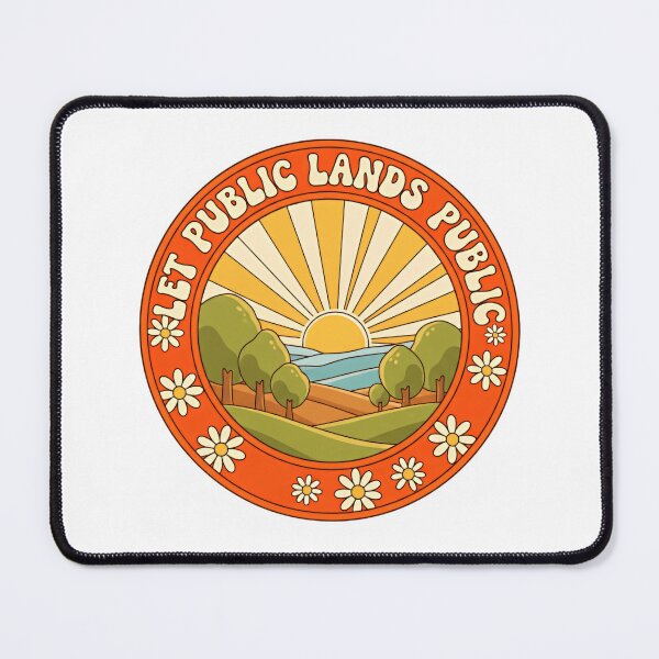 Item preview, Let public lands public Protect Our National Parks Save The Environment Green Trees Climate Hope designed and sold by HumansStuck12.