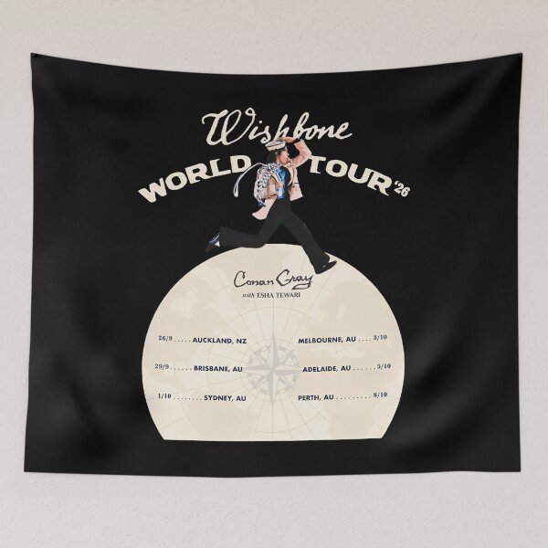 Item preview, Conan Gray Wishbone World Tour 2026  designed and sold by cloudline-scb.