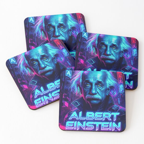 Item preview, Einstein Reimagined – Neon Mind of the Future designed and sold by JFS-STUFFS.