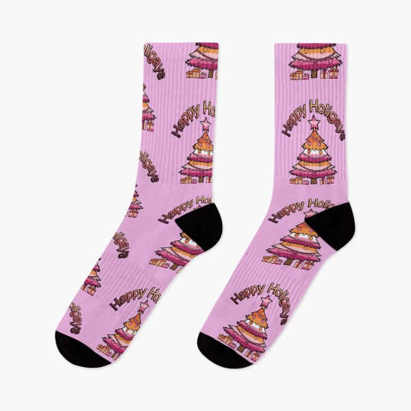Item preview, Happy Holigays Funny Lesbian Christmas Design designed and sold by Sapphic-Charm.