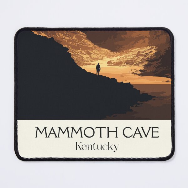 Item preview, Mammoth Cave Kentucky National Park | Cavern Explorer Poster designed and sold by TuncGK.