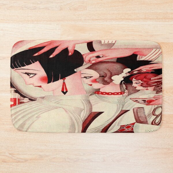 Item preview, Cheveux Courts by Gerda Wegener (1920s)// Public Domain designed and sold by Vernissage-dart.
