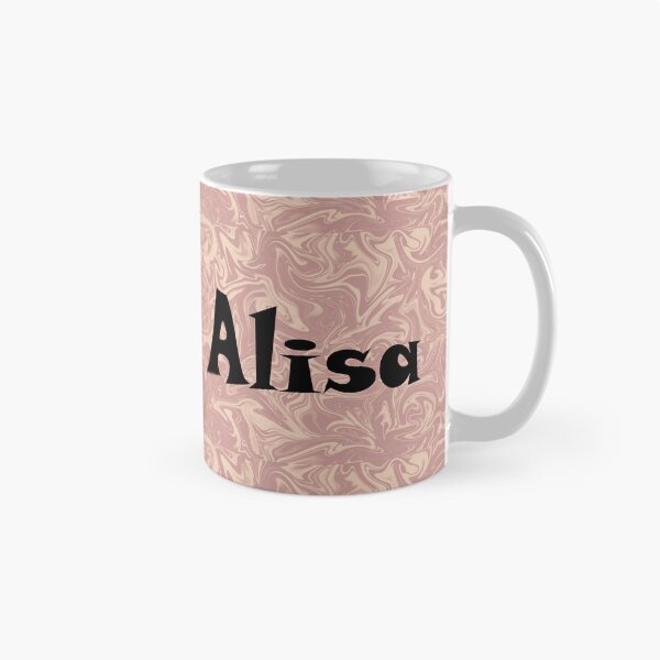 Item preview, Alisa Name Design - Cute Font, Minimalist, with Black Lettering :) designed and sold by Myriel-Myriel.