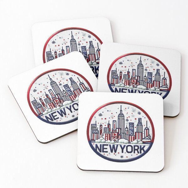 Item preview, Snowy New York Patriot Patch designed and sold by Imaginarium of Chaos falcon88 .