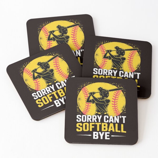 Item preview, Sorry Can't Softball Bye Softball Lover Softball Stuff Game designed and sold by JonBarnes22.