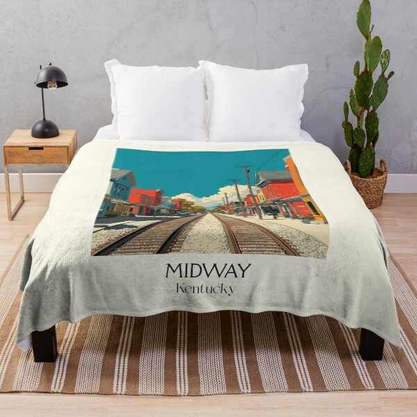 Item preview, Midway Kentucky Railroad Town | Main Street Poster designed and sold by TuncGK.