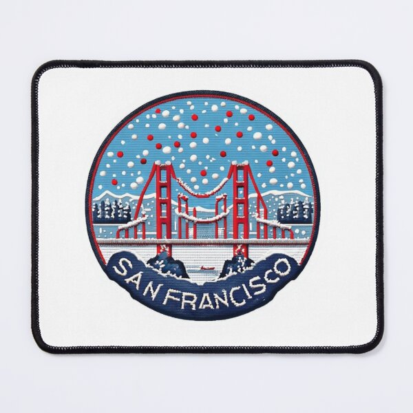 Item preview, Frosted Golden Gate Patch designed and sold by Imaginarium of Chaos falcon88 .