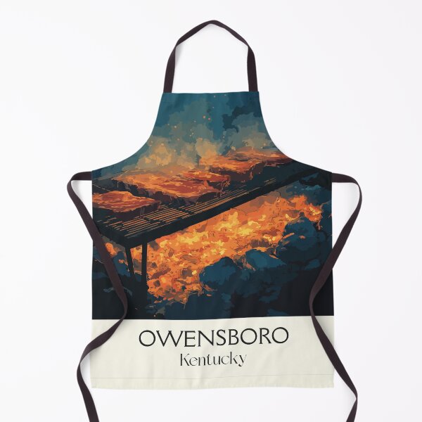 Item preview, Owensboro Kentucky Barbecue | Smoking Pit Poster designed and sold by TuncGK.