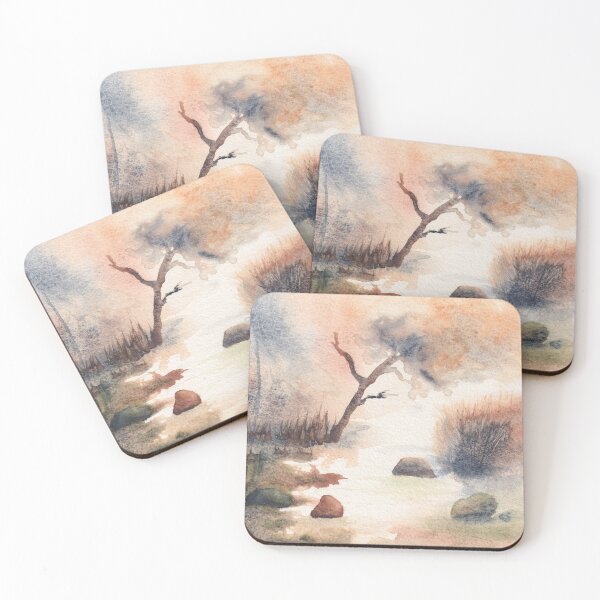 Item preview, Marshy River Scene designed and sold by The Elderberry Blossom.