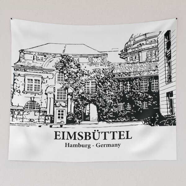 Item preview, Eimsbuettel - Germany designed and sold by Lakeric Cityscapes.