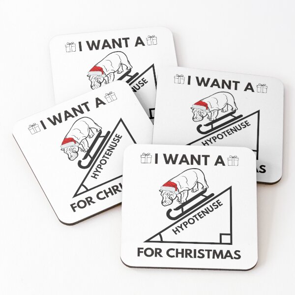 Item preview, I Want A Hypotenuse For Christmas - Ugly Christmas Sweater Mathematics, Math Holiday Party, Xmas Math, Math Nerd Christmas, Math Ugly Christmas Sweater designed and sold by jadedscientist.