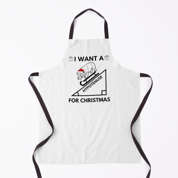 Item preview, I Want A Hypotenuse For Christmas - Ugly Christmas Sweater Mathematics, Math Holiday Party, Xmas Math, Math Nerd Christmas, Math Ugly Christmas Sweater designed and sold by jadedscientist.