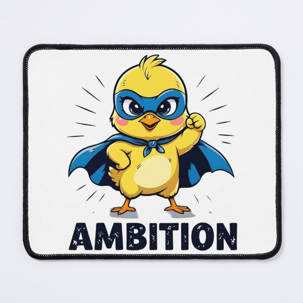 Item preview, Ambition Unleashed: Little Chick, Big Dreams Superhero designed and sold by ArtistryNetix.