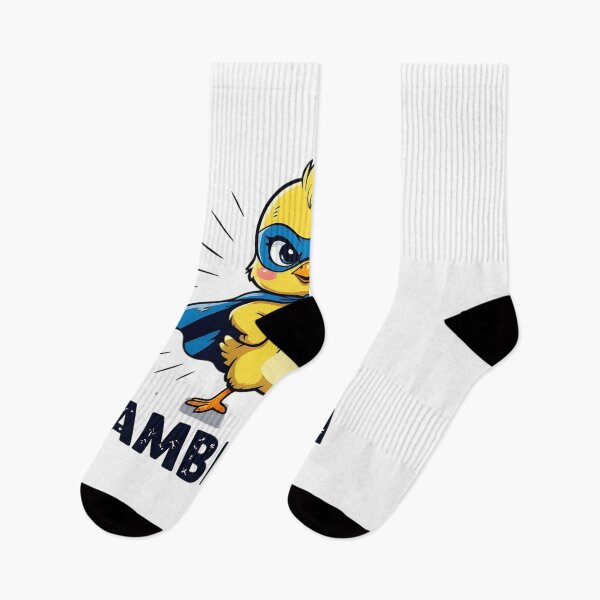 Item preview, Ambition Unleashed: Little Chick, Big Dreams Superhero designed and sold by ArtistryNetix.