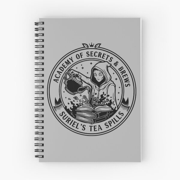 Item preview, Academy of secrets and brews, Suriel’s tea spills – A Court of Thorns and Roses  designed and sold by NomiBee.