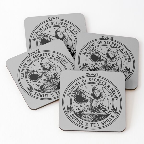 Item preview, Academy of secrets and brews, Suriel’s tea spills – A Court of Thorns and Roses  designed and sold by NomiBee.