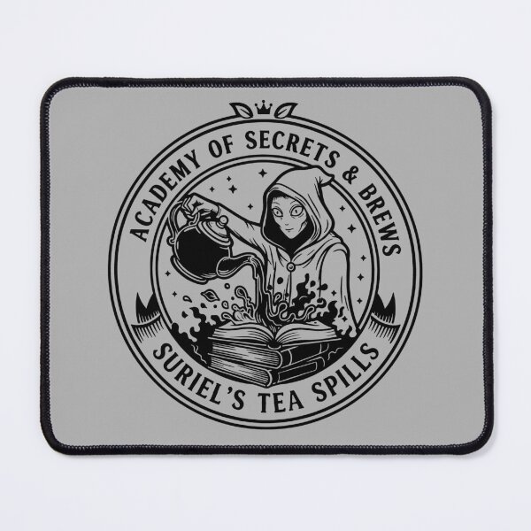 Item preview, Academy of secrets and brews, Suriel’s tea spills – A Court of Thorns and Roses  designed and sold by NomiBee.