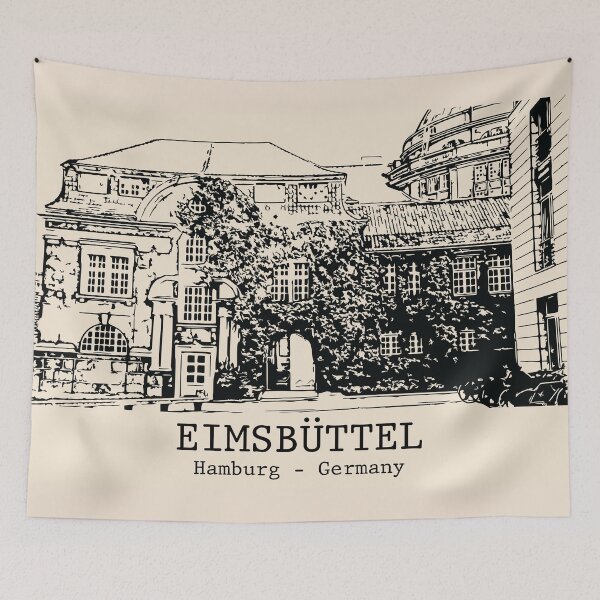 Item preview, Eimsbuettel - Germany designed and sold by Lakeric Cityscapes.