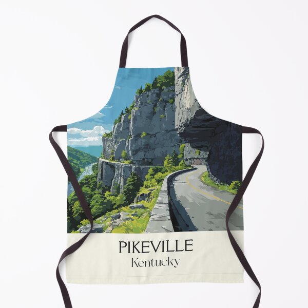Item preview, Pikeville Kentucky Mountain Cut | Roadway Engineering Poster designed and sold by TuncGK.