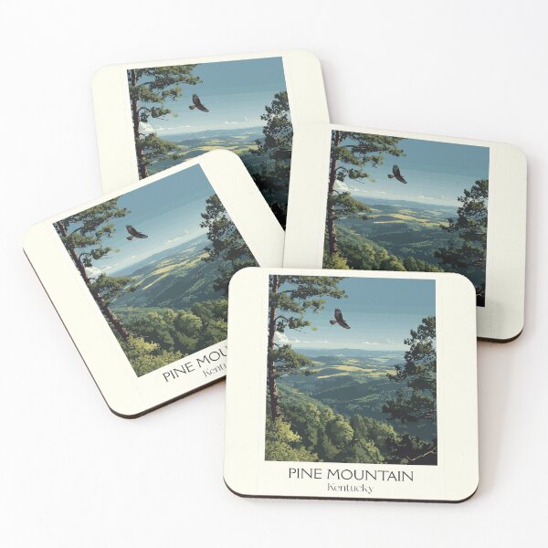 Item preview, Pine Mountain Kentucky Overlook | Appalachian Scenery Poster designed and sold by TuncGK.