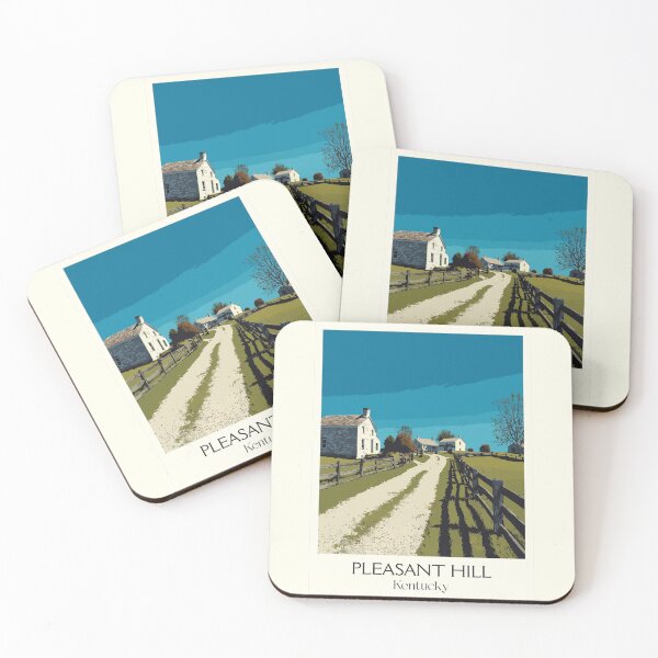 Item preview, Pleasant Hill Kentucky Shaker Village | Historic Community Poster designed and sold by TuncGK.