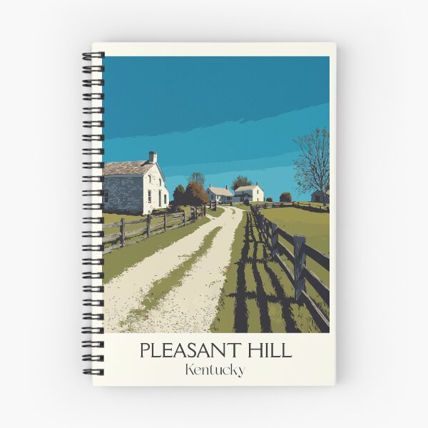 Item preview, Pleasant Hill Kentucky Shaker Village | Historic Community Poster designed and sold by TuncGK.