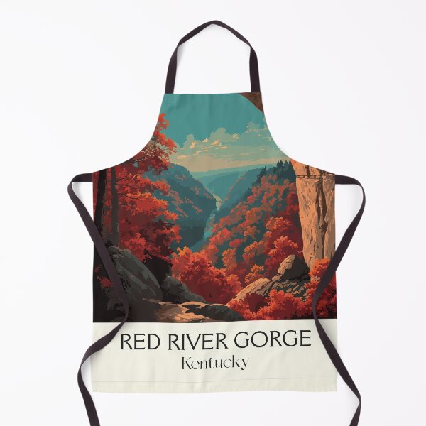 Item preview, Red River Gorge Kentucky | Autumn Sandstone Arch Poster designed and sold by TuncGK.