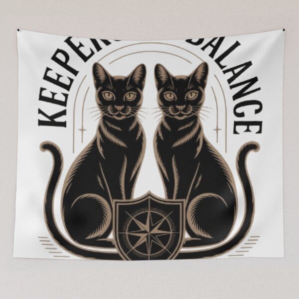 Item preview, Double Black Cat  designed and sold by JediKittenWars.