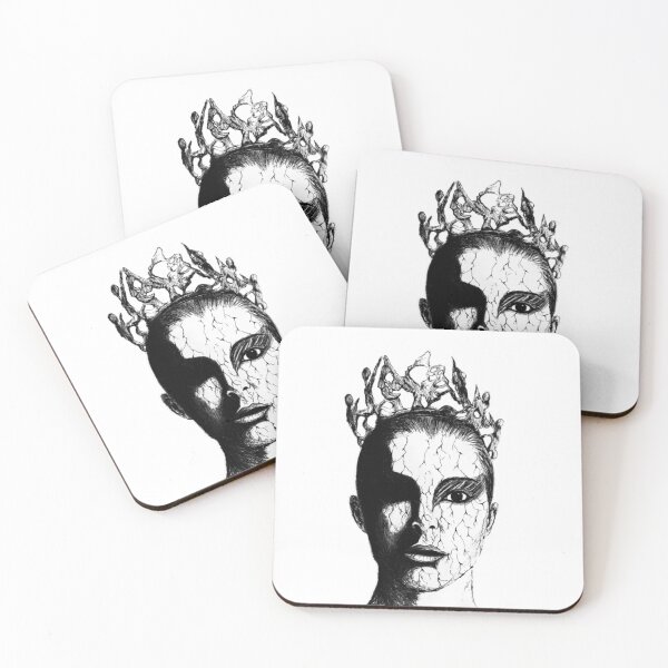Item preview, Dark Swan Fragmented Crown Art designed and sold by IshaanSimmon.