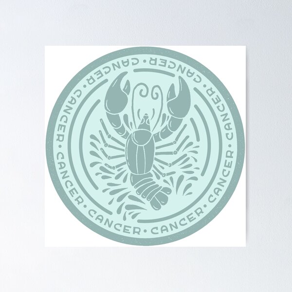 Item preview, Cancer Zodiac Sign designed and sold by dk80.