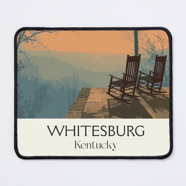 Item preview, Whitesburg Kentucky Porch Life | Appalachian Town Poster designed and sold by TuncGK.