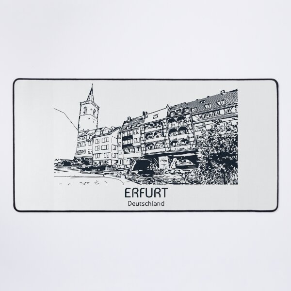 Item preview, Erfurt - Deutschland designed and sold by Lakeric Cityscapes.