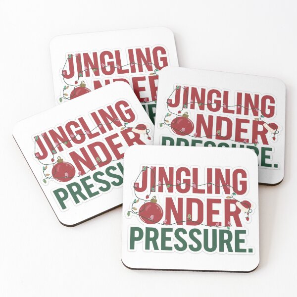 Item preview, Jingling Onder Pressure (Funny Christmas) designed and sold by ConfuseLab Alt.