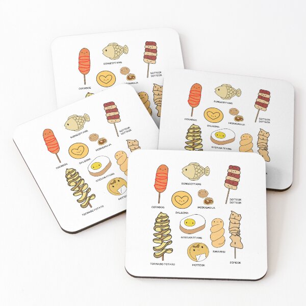 Item preview, Kawaii Korean Street Food Cuties designed and sold by mariekawaii.