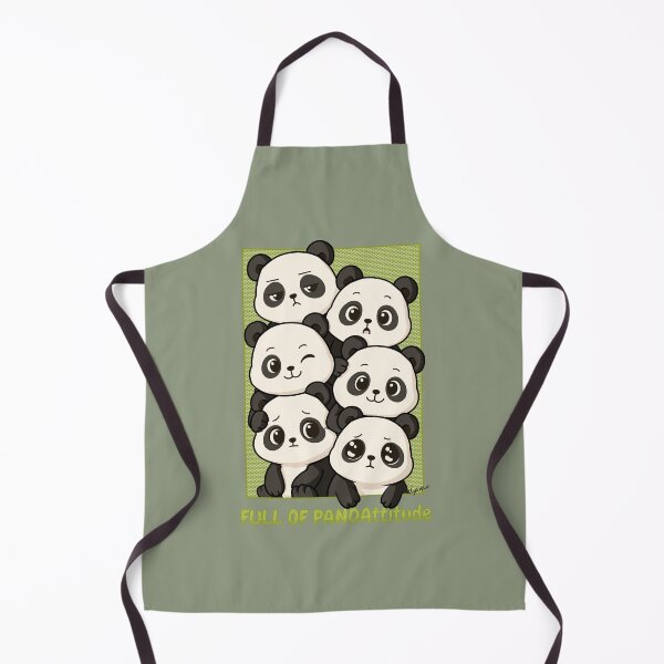 Item preview, Full of Pandattitude – The Many Moods of a Panda designed and sold by myanko.
