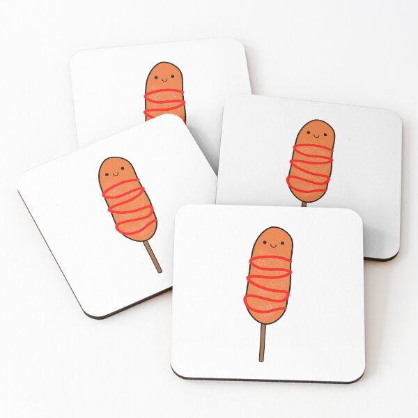 Item preview, Kawaii Corn Dog designed and sold by mariekawaii.