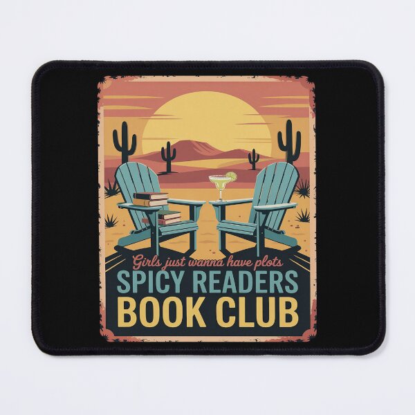 Item preview, Spicy Readers Book Club Desert Watercolor Reading designed and sold by JulienAureo.