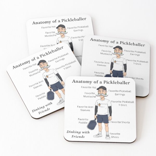Item preview, Anatomy of a Picklerballer....Old Man "D" designed and sold by Picklenut1969.