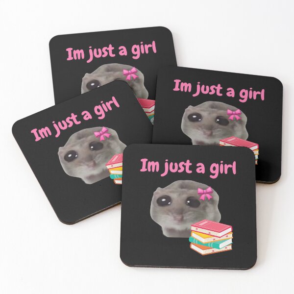 Item preview, Im just a girl who likes to read books designed and sold by Cleanthes.