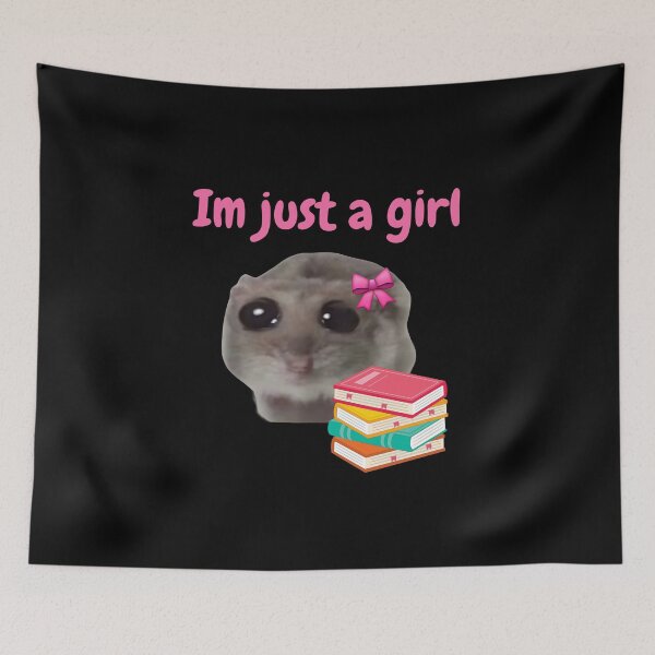 Item preview, Im just a girl who likes to read books designed and sold by Cleanthes.