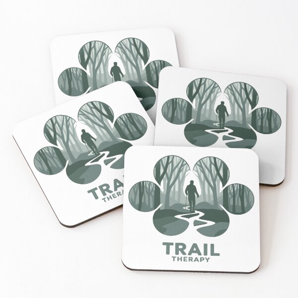 Item preview, Trail Therapy Hiking Shirt | Mental Health Nature Lover Gift designed and sold by HAFIZ-DP.