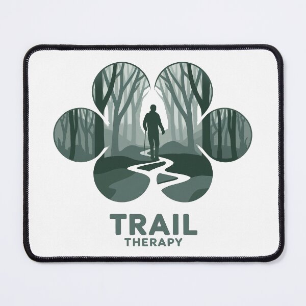 Item preview, Trail Therapy Hiking Shirt | Mental Health Nature Lover Gift designed and sold by HAFIZ-DP.