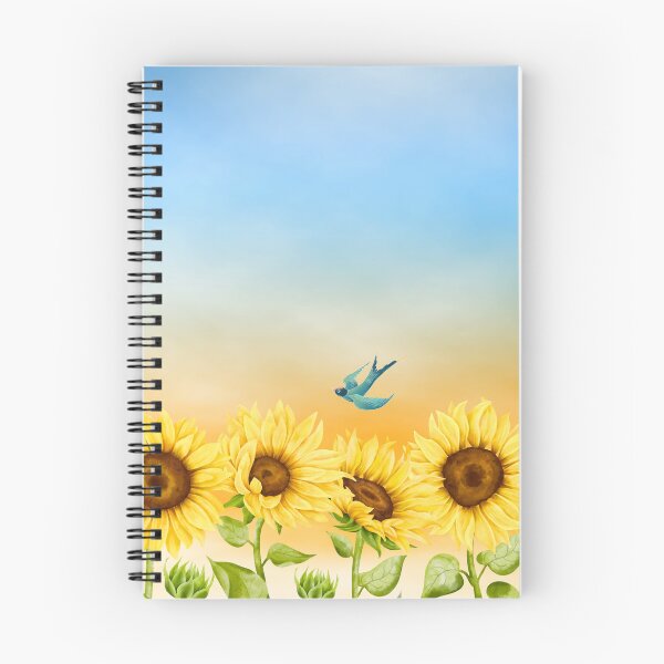 Artikelvorschau, Ukrainisches Themendesign, Sonnenblumen und Sonnenuntergang entworfen und verkauft von SofikoDesigns.