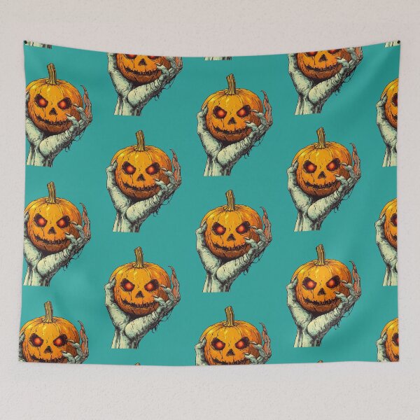 Item preview, Demonic Pumpkin designed and sold by LizeScribe.