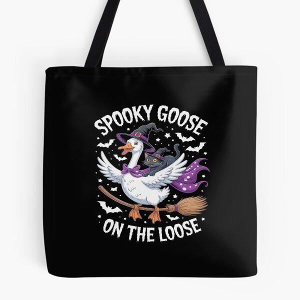 Item preview, Spooky Goose On The Loose Witch Goose Halloween designed and sold by JulienAureo.