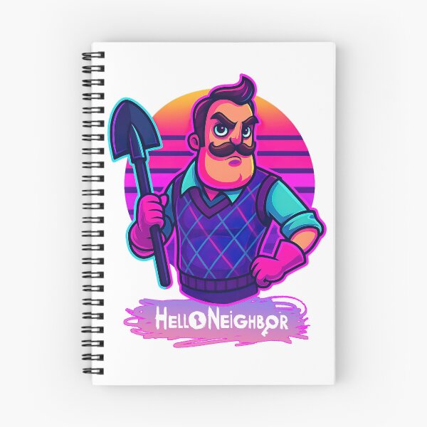 Artikelvorschau, Hallo Nachbar, Mr. Peterson Neon Art entworfen und verkauft von graphic-genie.
