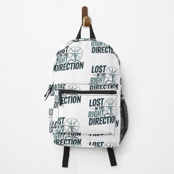 Item preview, Lost in the Right Direction Hiking Quote Shirt | Adventure Seeker Gift designed and sold by HAFIZ-DP.