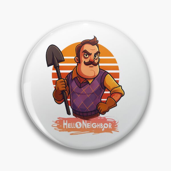 Item preview, Hello Neighbor Mr. Peterson Retro Art designed and sold by graphic-genie.